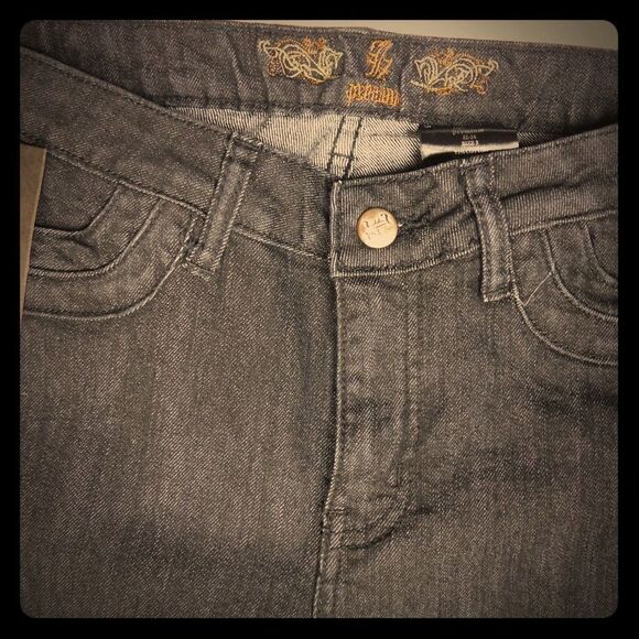 JZ NWT Black denim shorts Size 5 - Picture 2 of 4